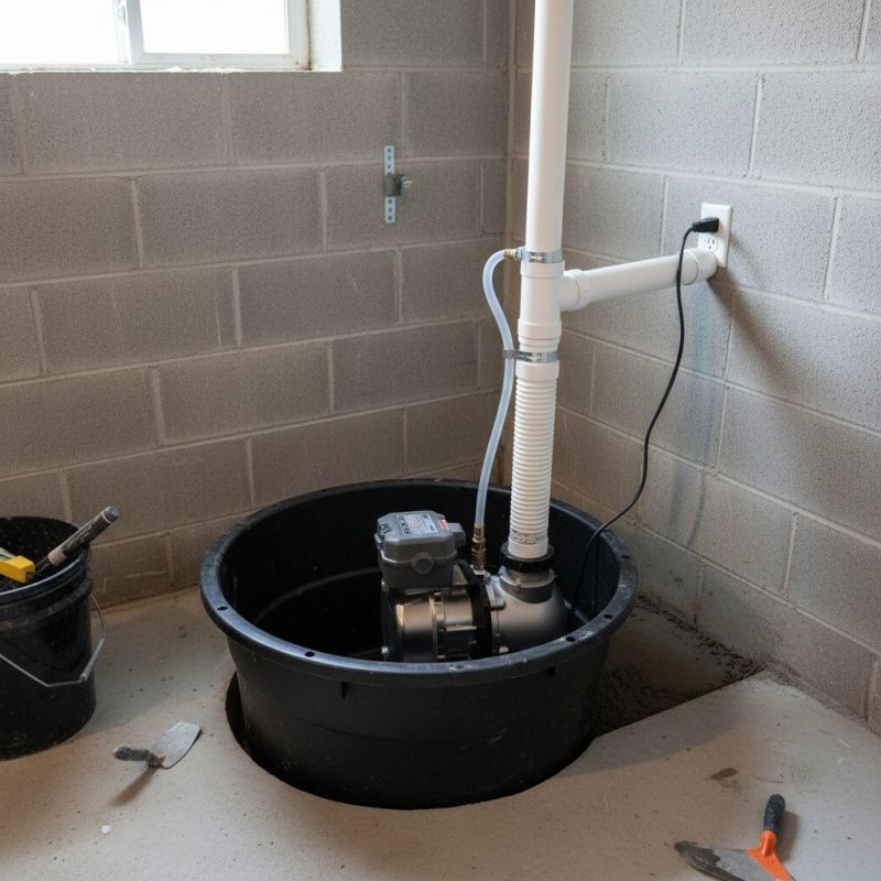 Basement Drainage Installation in Mobile, AL