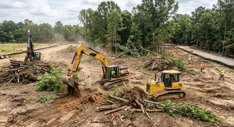 Commercial Land Clearing in Utah County, UT