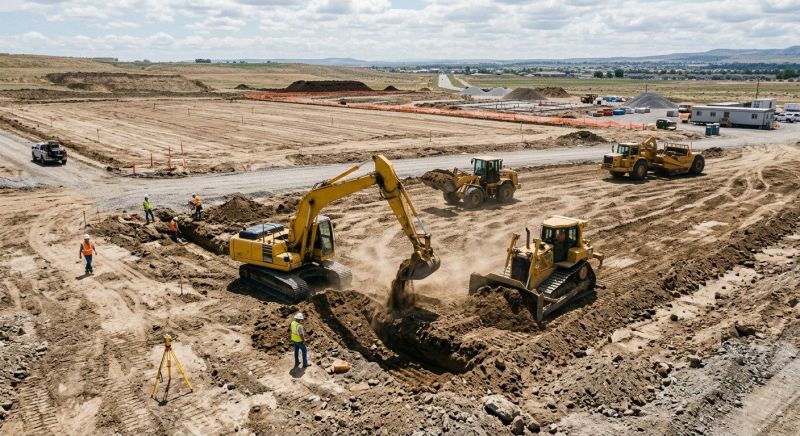 Commercial Site Preparation in Gwinnett County, GA