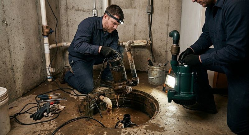 Basement Sump Pump Service in Auburn, AL