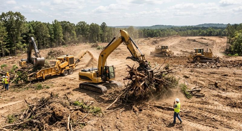 Commercial Land Clearing in Utah County, UT