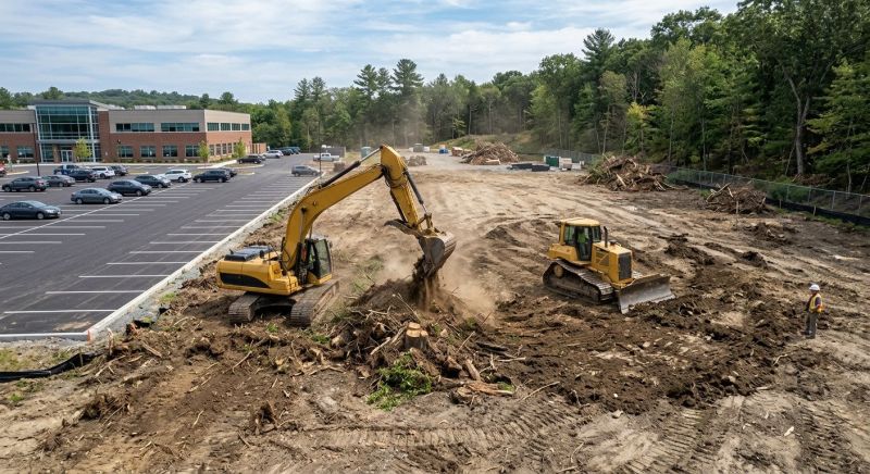 Commercial Lot Clearing in Cumming, GA