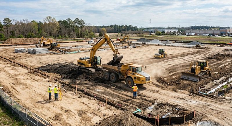 Commercial Site Preparation in Marietta, GA