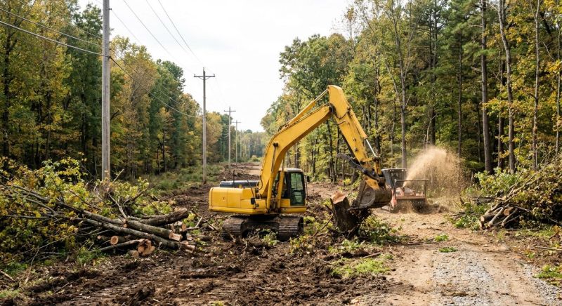 Construction Site Land Clearing in Utah County, UT
