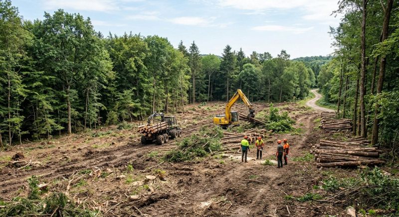 Forestry Clearing in Cumming, GA