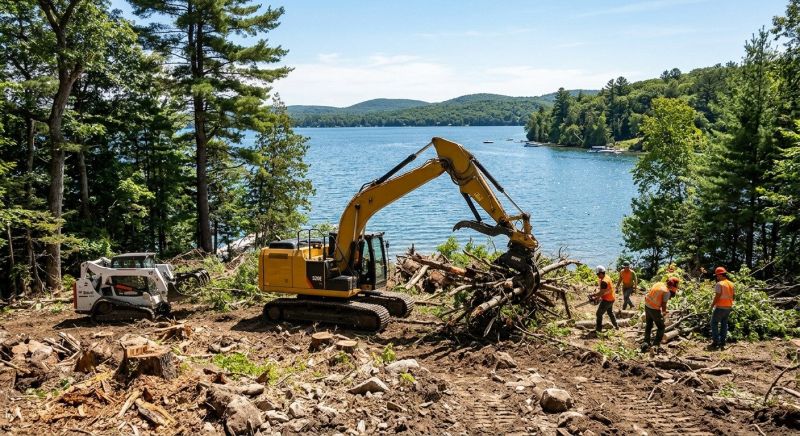 Lake Lot Clearing in Salt Lake City, UT