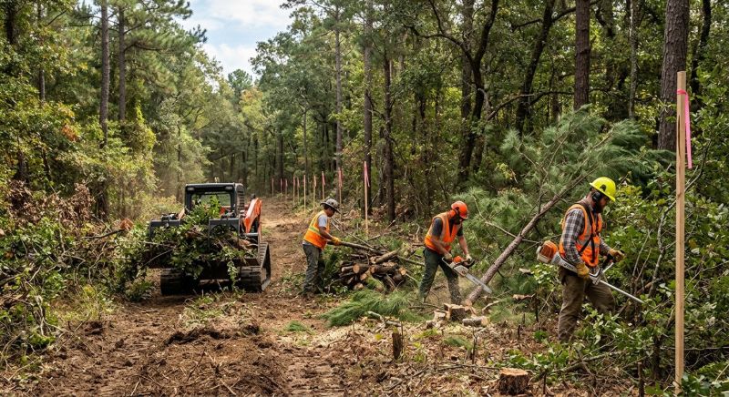 Lakefront Property Clearing in Cumming, GA