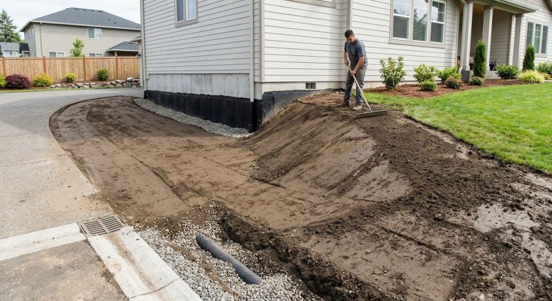 Lot Grading in Houston, TX