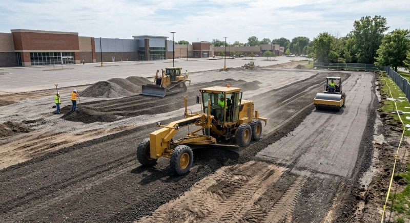 Parking Lot Excavation in Atlanta, GA
