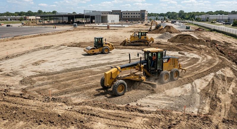 Parking Lot Excavation in Atlanta, GA