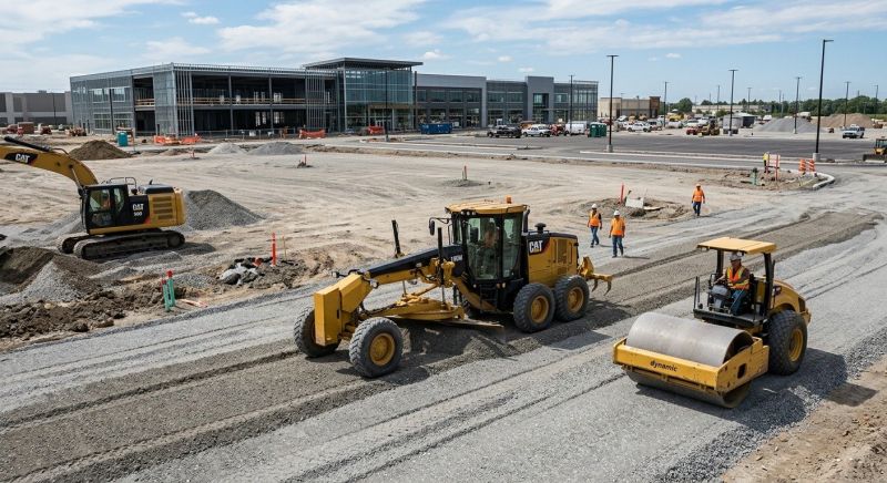 Parking Lot Gravel Repair in Atlanta, GA