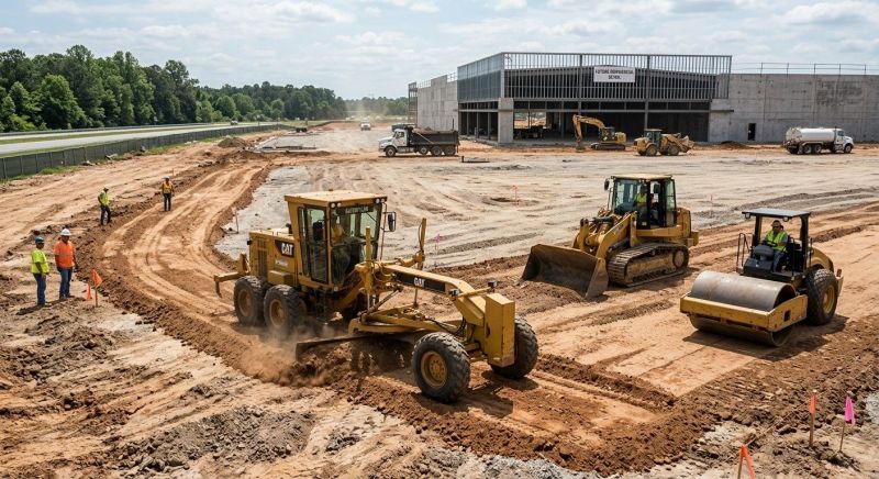 Parking Lot Gravel Repair in Atlanta, GA