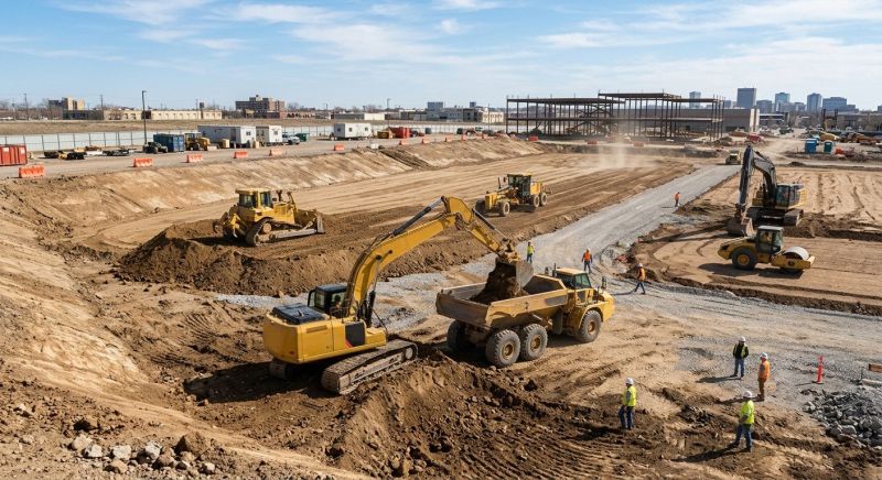 Parking Lot Site Preparation in Gwinnett County, GA