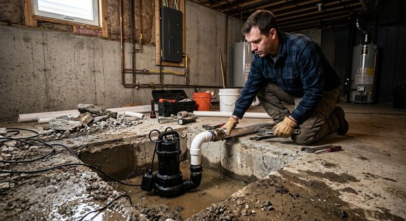 Weeping Tile Repair in Des Moines, IA